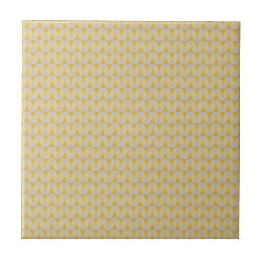 Gelbe Diamanten Fliese (Vorderseite)