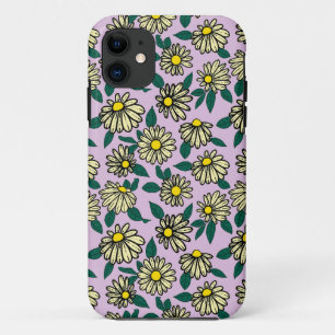 Gelbe Ditsy Floral Nahtloses Muster Case-Mate iPhone Hülle