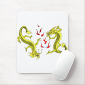 Gelbe Drachen Mousepad (Mit Mouse)