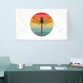 Gelbe Drachenfliege Banner (Messeveranstaltung)