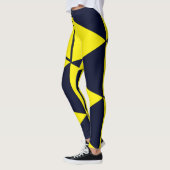 Gelbe Dreiecke Leggings (Links)