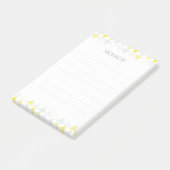 Gelbe Dreiecke Stellen Sie Notizen (angewinkelt)