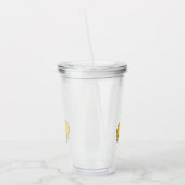 Gelbe Dusche Acrylic Tumbler Acryltrinkbecher (Links)