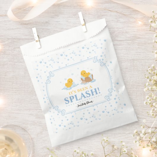 Gelbe Dusche Bath-Gastgeschenk-Taschen Geschenktütchen (Ausgeschnitten)