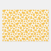 Gelbe Dusche Bath Geschenkpapier Set (Vorderseite)