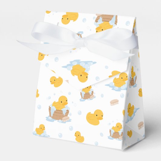 Gelbe Dusche - Gastgeschenk Geschenkschachtel (Vorderseite)