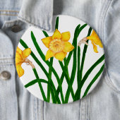 Gelbe düsterne Aquarellmalerei Button (Beispiel)