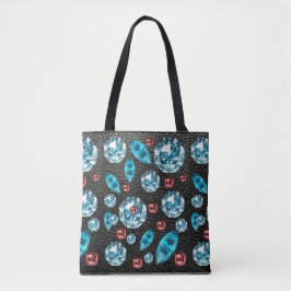 Gelbe Edelsteine Tasche