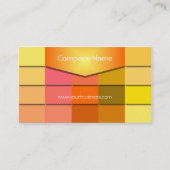 Gelbe Edelsteine Visitenkarte (Vorderseite)