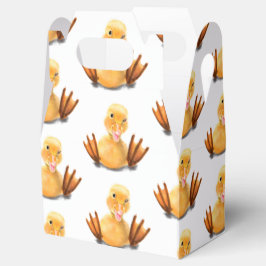 Gelbe Enckle Playful Wink Gevor Box Lächeln Geschenkschachtel