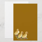 Gelbe Encklings Briefpapier (Vorne/Hinten)