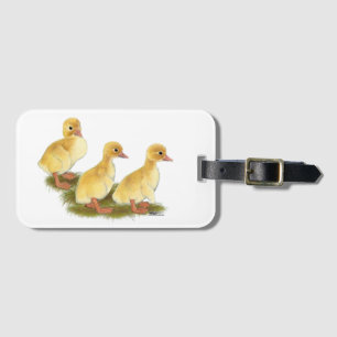 Gelbe Encklings Gepäckanhänger