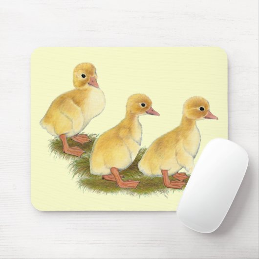 Gelbe Encklings Mousepad (Mit Mouse)