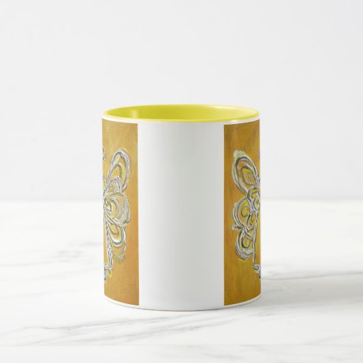Gelbe Engel-Tasse Tasse (Zentrum)