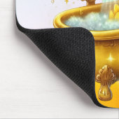 Gelbe Ente in der Badewanne Mousepad (Ecke)