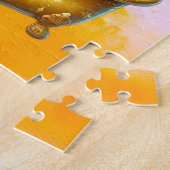 Gelbe Ente in der Badewanne Puzzle (Seite)