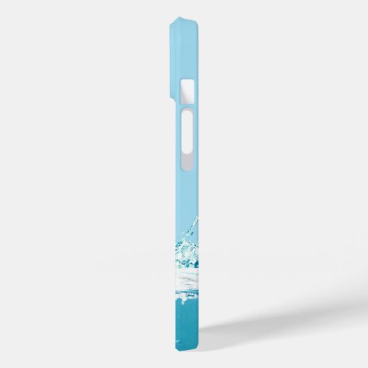 Gelbe Ente mit Sonnenbrille im Wasser Case-Mate iPhone Hülle (Rückseite / Links)