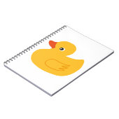 Gelbe Ente Notizblock (Linke Seite)