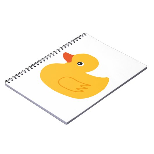 Gelbe Ente Notizblock (Linke Seite)