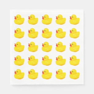Gelbe Ente Serviette