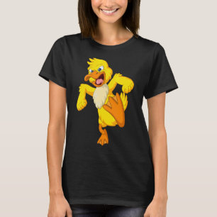 Gelbe Ente Zootiere Kinder Enten T-Shirt