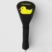 Gelbe Enten Design Golf Headcover (Vorderseite)