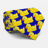 Gelbe Enten-Krawatte Krawatte (Gerollt)
