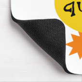 Gelbe Enten-Quaken-T-Shirts und Geschenke Mousepad (Ecke)