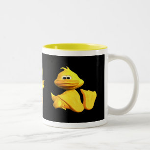 Gelbe Enten Zweifarbige Tasse