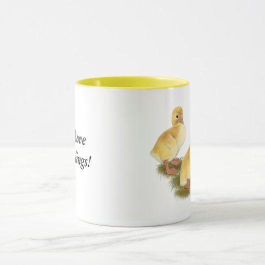 Gelbe Entlein Tasse (Zentrum)