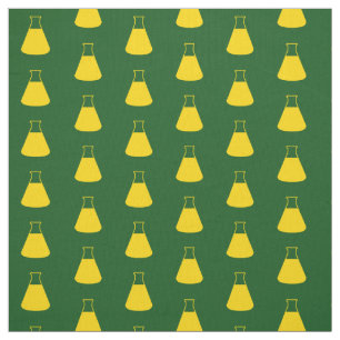 Gelbe Erlenmeyer-Flasche Stoff