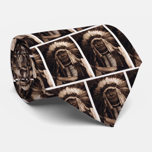 Gelbe Eule Krawatte (Gerollt)