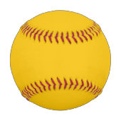 Gelbe Farbe Baseball (Vorderseite)