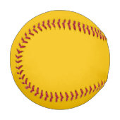 Gelbe Farbe Baseball (Vorderseite Links)