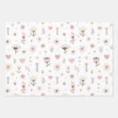 Gelbe Farbe Geschenkpapier Set (Vorderseite 2)