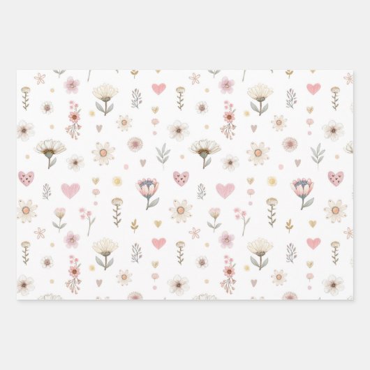 Gelbe Farbe Geschenkpapier Set (Vorderseite 2)