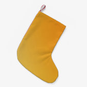 Gelbe Farbe Kleiner Weihnachtsstrumpf (Vorderansicht (hängend))