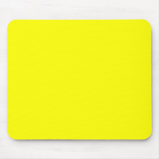 Gelbe Farbe Mousepad (Vorne)