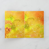 GELBE FEIERTAGSKARTE (Innenseite)