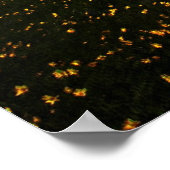 Gelbe Felder Poster (Ecke)