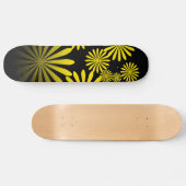 Gelbe Feuerwerkskörper Skateboard (Horizontal)