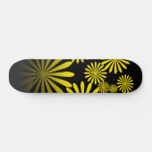 Gelbe Feuerwerkskörper Skateboard (Horizontal)