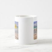 Gelbe Flagge Barbados 2010 Kaffeetasse (Mittel)