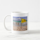 Gelbe Flagge Barbados 2010 Kaffeetasse (Links)