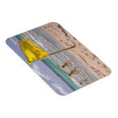 Gelbe Flagge Barbados 2010 Magnet (Rechte Seite)