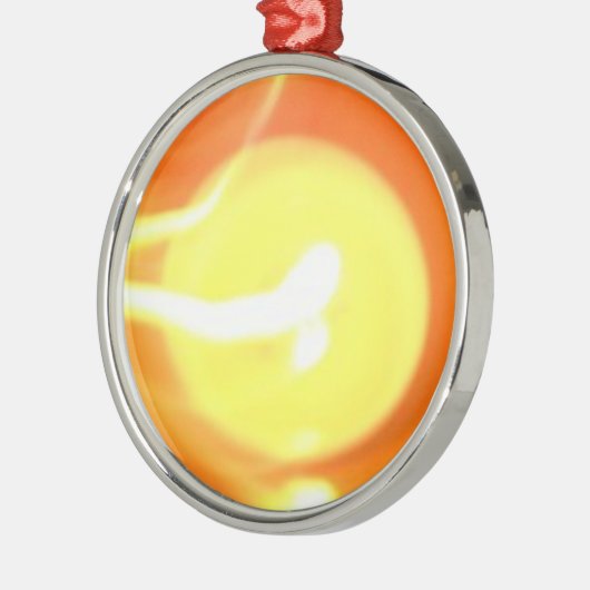 Gelbe Flamme Licht, Kunst Ornament Aus Metall (Links)