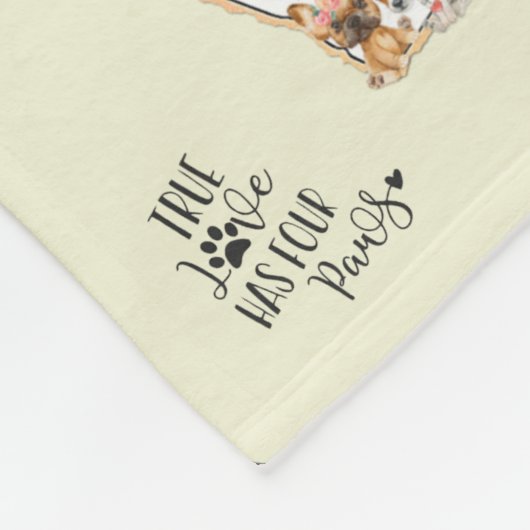 Gelbe Fleece Blanket, groß 60" x 80" (Ecke)