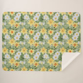 Gelbe Flora Sherpadecke (Vorderseite (Horizontal))