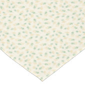 Gelbe Flora Tischdecke (Schrägansicht)