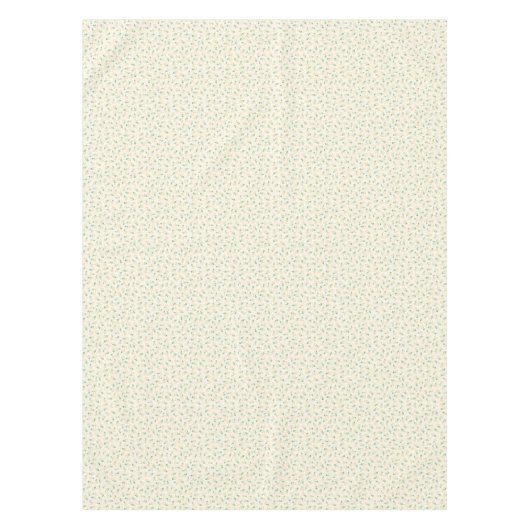 Gelbe Flora Tischdecke (Vorderseite)